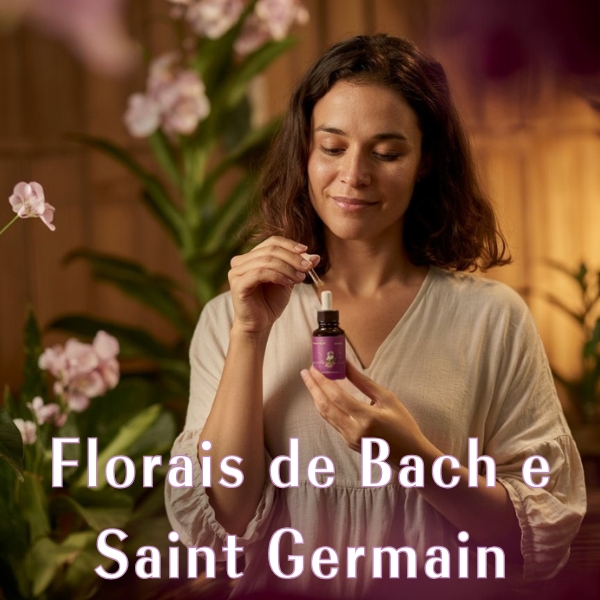 Terapia com Florais de Bach e Saint Germain